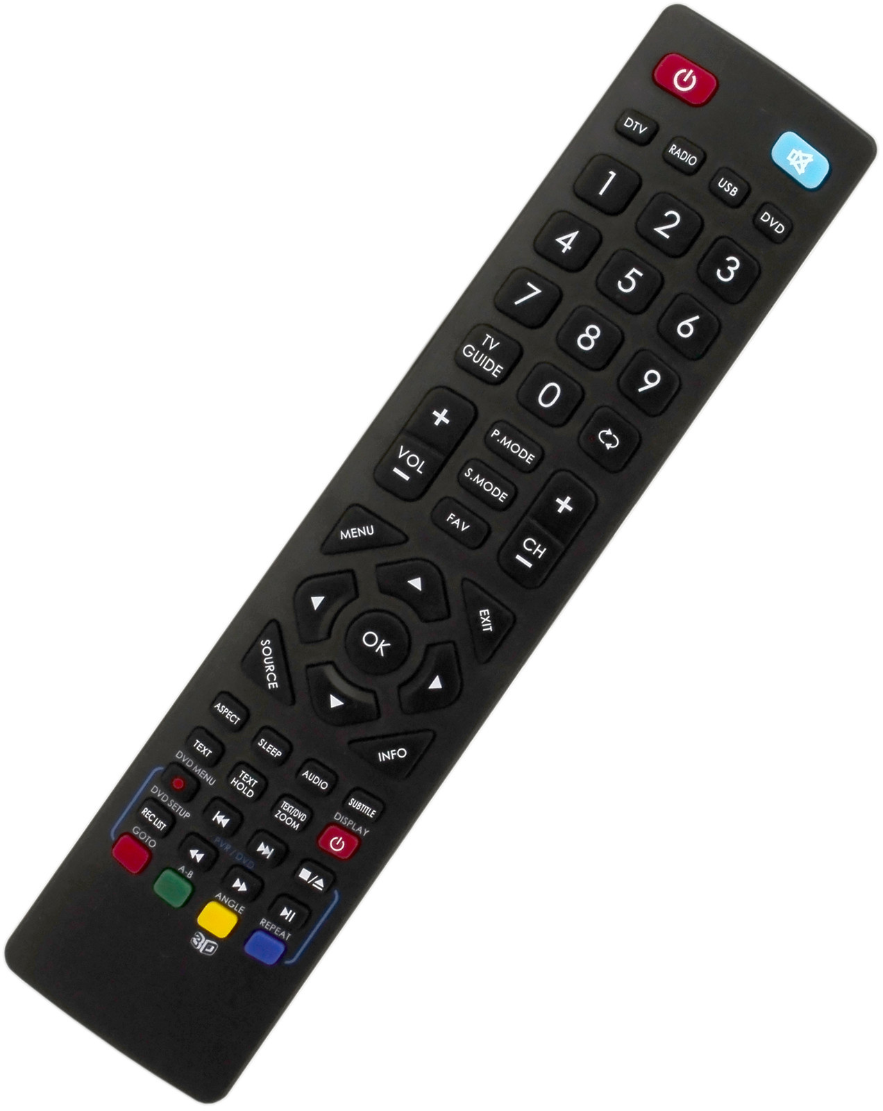 Оригинальный телевизор Bush 40/135O-WB-11B4-FEGP-UK Fernbedienung для FHD Slim LED TV с бесплатным просмотром и USB PVR