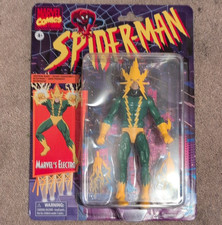 Hasbro Marvel Legends Spider-Man Electro Action Figure Retro Card