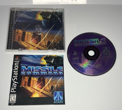 Missile Command (Sony PlayStation 1, 1999) Complete Tested Pre-Loved