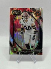 2024 Panini Select - Club Level Sam Hubbard #292 Black & Red Shock Prizm