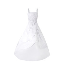 orig. Märchenburg® Spitzenkleid Satinkleid HOCHELEGANTES Kommunionkleid 2026