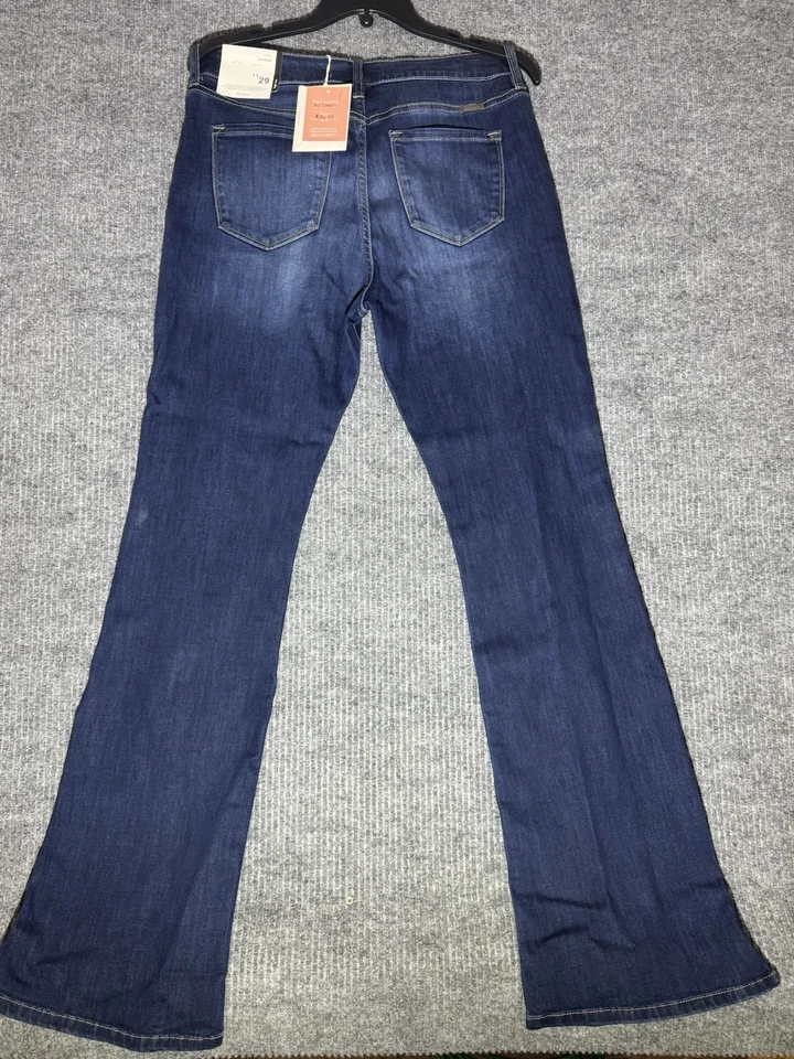 KanCan Women’s High Rise Bootcut Jeans – Dark Wash – Size 11/29 – New With Tags - Image 2 of 4