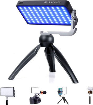 G2 Pocket RGB Camera Light,Built-In 7200Mah Rechargeable Battery 360°Full Color