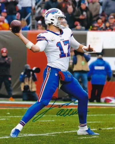 Josh Allen Signed Autograph 8X10 Photo Buffalo Bills