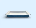 Vintage PYREX Snowflake Garland 933 Lasagna Pan 13.5x8.75x1.75" Nice Condition!
