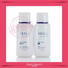 Obagi Nu Derm Foaming Gel & Toner 6.7oz 200ml Set NEW SEALED FAST SHIP