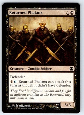 Returned Phalanx - THS #104 Theros Regular LP