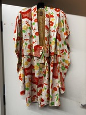 VINTAGE KIMONO JAPAN BEAUTIFUL PRINT AND CONDITION ORIGINAL PRINT