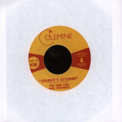 The Sure Fire Soul Ensemble - Jeannie's Getdow (Vinyl 7'' - 2016 - US - Original)