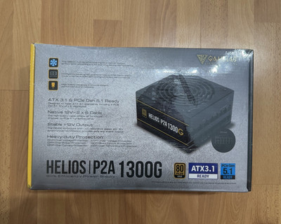 GAMDIAS HELIOS P2A 1300G 1300W ATX 80 PLUS Gold Modular Power Supply
