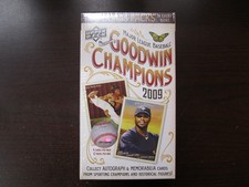 2009 Upper Deck Goodwin Champions Factory Sealed Blaster Box