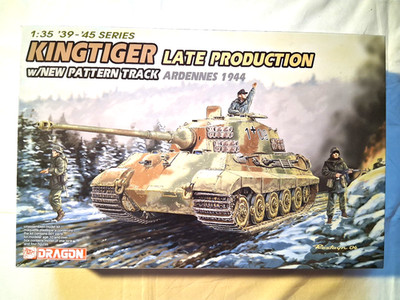 Dragon 6232: Tiger II Königstiger späte Produktion (Ardennen 1944) 1/35