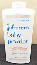 Johnsons Baby Powder 24 oz Purest Protection Talc Prop Twist Vintage