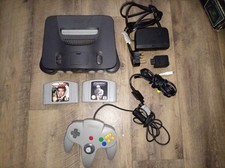 Nintendo 64 Console Inc controller & Games Bundle GoldenEye Star Wars Etc