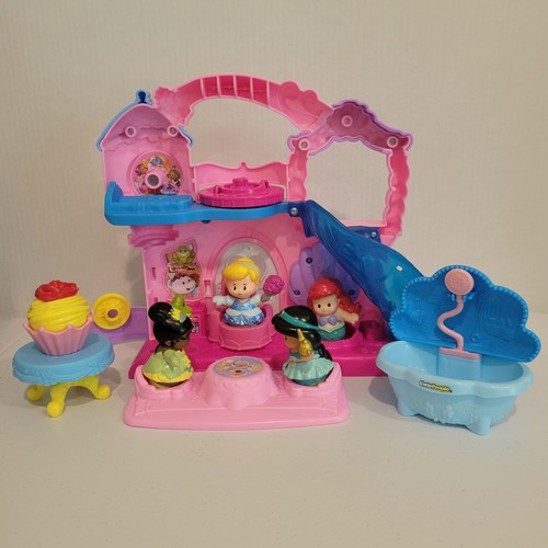 Fisher Price Little People Disney Principesse Play & Go Celebrazione Castello Playset - Foto 5 di 9