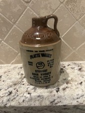 Vintage Platte Valley Straight Corn Whiskey 1953 MCCORMICK Jug with Cork