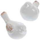  2 Pcs Sculpture Ornaments Bird Figurines Home Decor Adorable Standing