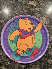 Vintage Zak Designs Winnie the Pooh Melamine Plate 8  