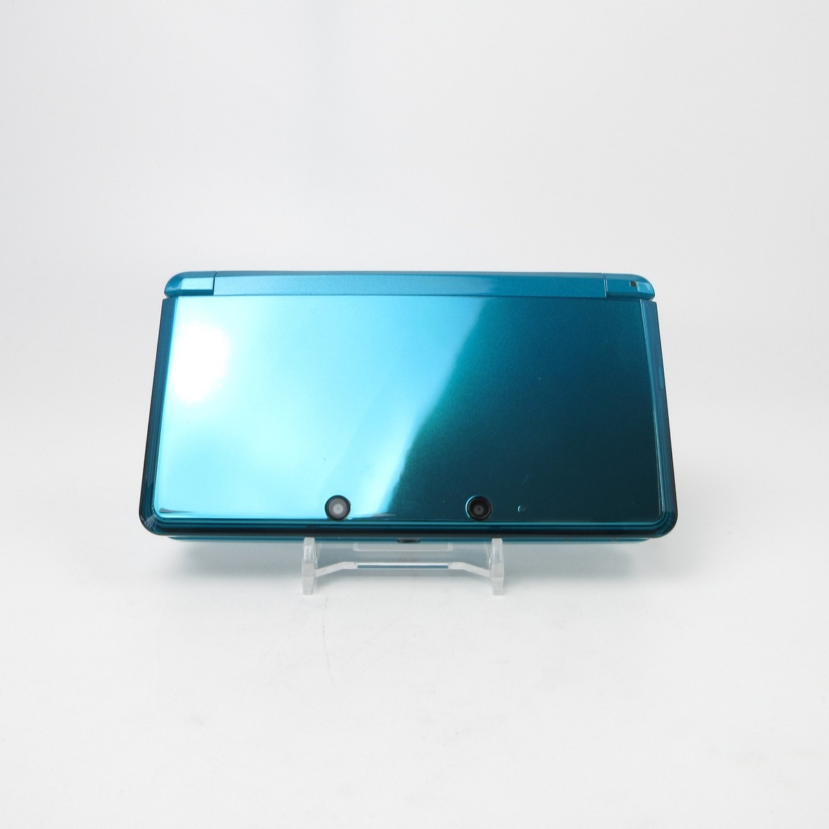 Excellent】Nintendo 3DS Aqua Blue Console ONLY Japanese Edition