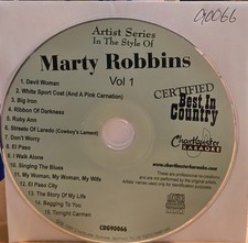 90066  MARTY ROBBINS  CHARTBUSTER  KARAOKE LOT WIRTZ