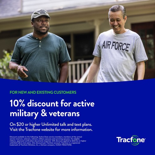 Tracfone 30 $ appels et textos illimités, 10 Go de données / 30 jours (carte physique) - Photo 4 sur 5