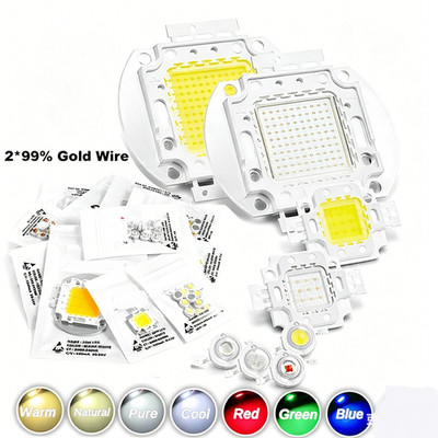 High Power Led Chip 1W 3W 5W 10W 20W 30W 50W 100W Light Emitter Diode Smd Beads