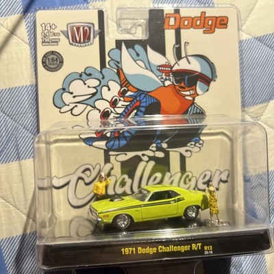 2025 M2 Machines 1971 Dodge Challenger R/T Diorama R13, New