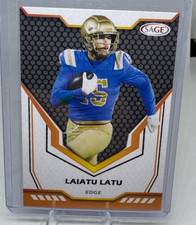 2024 SAGE Edge Laiatu Latu RC Rookie #167 Football NFL College Chargers