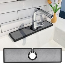Faucet mat for Kitchen Sink, Silicone  Stone Drying Mat for Kitchen Sink, Wa...
