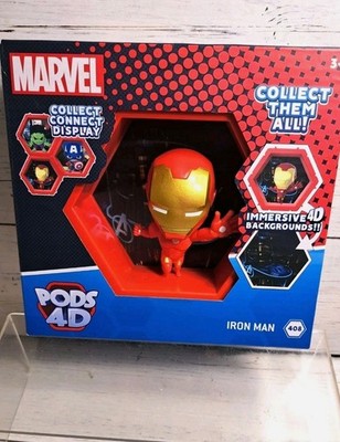 PODS 4D Marvel Iron Man Toys Unique Connectable & Collectable Toy Figure,...