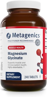 Metagenics Magnesium Glycinate - Highly Absorbable 240 Count (Pack of 1) 