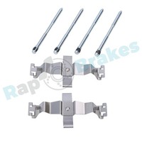 ZubehöRsatz Scheibenbremsbelag RAP Brakes R-U0396 FüR Tesla Model Allrad AWD