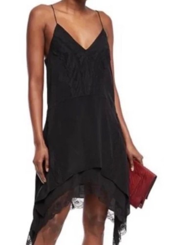 NEW WITHOUT TAG 36 or 4 US IRO Hargan Lace Slip Black Dress Retailed $860 - Picture 2 of 18