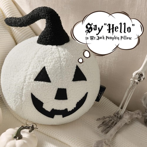Halloween Zucca Lanterna Cuscino Decorativo per Decorazione Festiva - Foto 3 di 6