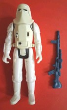 Vintage 1980 LFL Stormtrooper Hoth Snow Trooper mit Blaster Kenner Star Wars