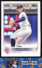 Chris Paddack 2022 Topps Update #US75 Minnesota Twins Baseball