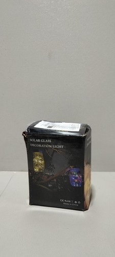 6 Stück HUIKUANGEU Solarlampen für Außen LED Solar Mason Jar Licht 3m
