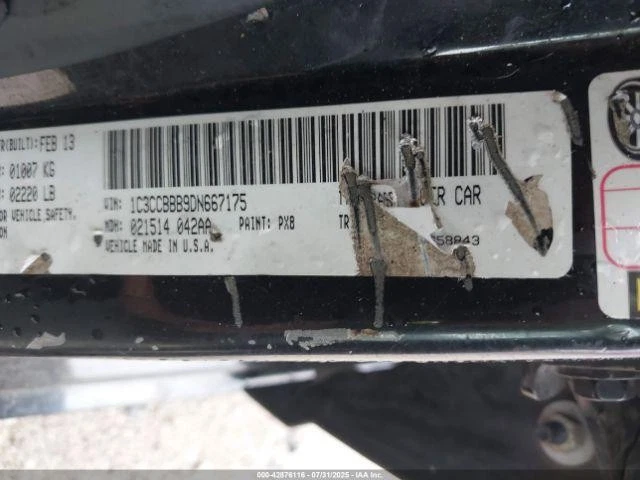 Cilindro maestro de freno usado se adapta a: Chrysler 200 2013 grado A Foto 2 de 4