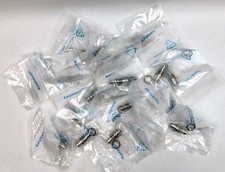 Amphenol BNC Female to Female Bulkhead Adapter Coax Panel Mount RF Lot of 20
