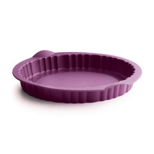 Tupperware Stampo in silicone fondo frutta viola 26 cm