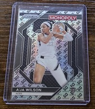 A’ja Wilson 2024 Panini Prizm Monopoly WNBA All-Star Go #WNBA3 Las Vegas Aces