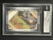 2014 Leaf Cut Signature History Of Baseball PEDRO MARTINEZ HOF