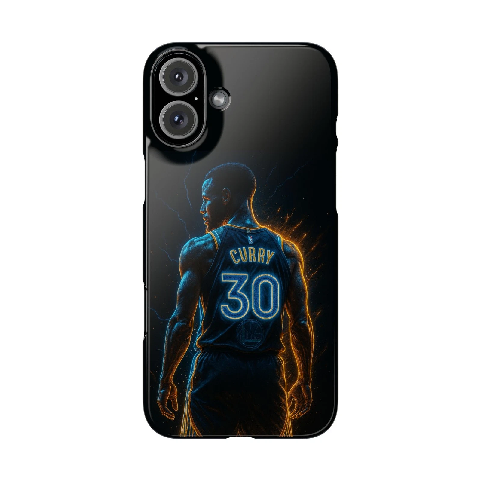 Stephen Curry Basketball iPhone Case, NBA Mobile Cover, Golden State Warriors