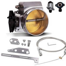 102mm Throttle Body 4 Bolt W Tps Iacthrottle Cable For Gm Gen Iii Ls1 Ls2 Ls6