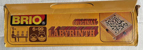Vintage Brio Schweden Labyrinth Holz Kipplabyrinth Spiel OVP - Bild 11 von 14