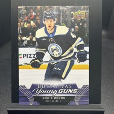 💥 2023-24 Upper Deck Series 1 Hunter McKown Canvas Young Guns C114 ROOKIE