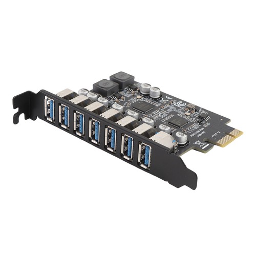 USB3.2 GEN1 5Gbps PCIe Expansion Card For Windo-ws 10 11 7 Ports High Speed NEW - Afbeelding 10 van 12