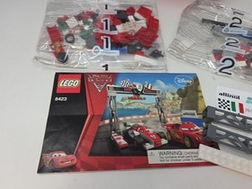 LEGO Cars: World Grand Prix Racing Rivalry #8423 New Box Damaged Sealed Bags 