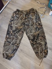 Vintage Liberty Realtree Hardwoods Camo Jogger Sweatpants Mens Large
