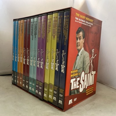 The Saint Megaset (DVD, 14 DISC, A&E)   ROGER MOORE